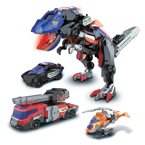 Compare Super Wings Transforming Toy EU720023 with VTech Switch & Go Dino Transforming Toy 80-549505