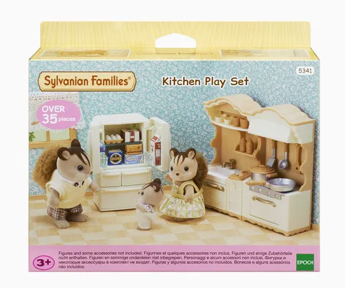 Compare Sylvanian Families Family Campervan with Sylvanian Families Kitchen Play Set