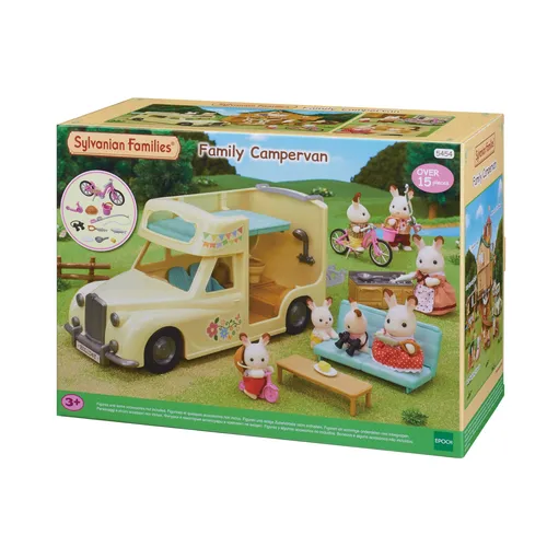 Compare Sylvanian Families Country Bathroom Set with Sylvanian Families Family Campervan