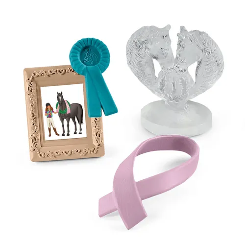 Compare Schleich Corral Fence with Schleich Horse Club Tournament Accessories