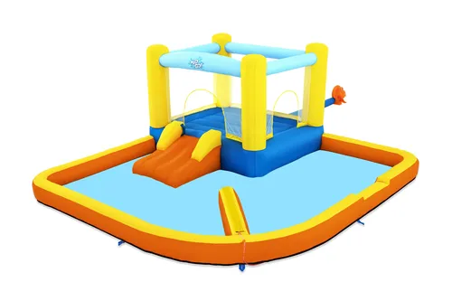 Image Bestway H2OGO!® Beach Bounce™ Kids Inflatable Mega Water Park 1.52m