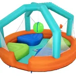 Bestway H2OGO! Dodge & Drench Inflatable Water Park 4.5m x 4.5m x 2.68m
