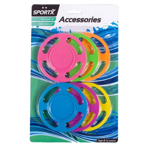 Compare SportX Diving Discs, 6 pcs with SwimWays Original Toypedo Pool Toy