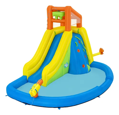Image Bestway H2OGO! Mount Splashblast Kids Inflatable Mega Water Park 2.67m