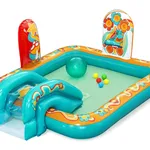 Bestway Retro Groove Kids Inflatable Water Play Center with Pool 1.93m x 1.52m x 74cm