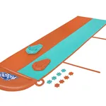 Bestway Double Water Slide with Sponge Soakers Toys 4.88m