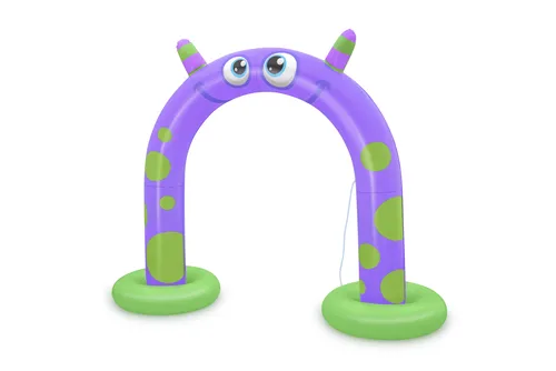 Image Bestway Jumbo Friendly Monster Kids Inflatable Sprinkler 2.44 m x 84 cm x 1.98 m