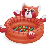 Bestway Playful Red Panda Inflatable Ball Pit (50 Balls)