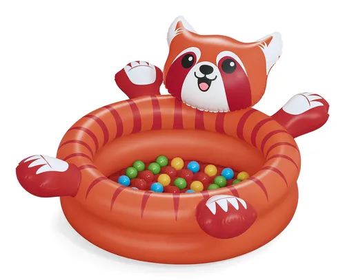 Compare Bestway Helicopter Ball Pit with Bestway Playful Red Panda Inflatable Ball Pit (50 Balls)