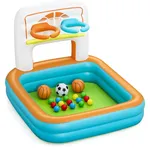 Bestway Kick 'N Swish 3-in-1 Inflatable Ball Pit (18 Balls)