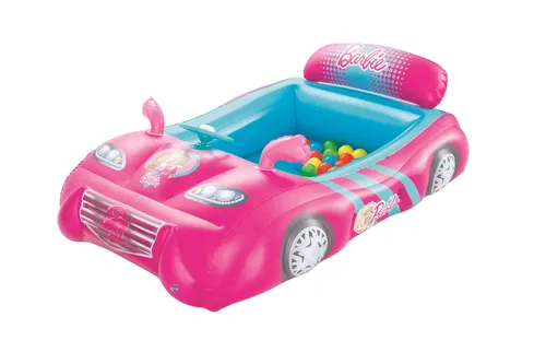 Compare Bestway Kick 'N Swish 3-in-1 Inflatable Ball Pit (18 Balls) with Bestway Sports Car Ball Pit