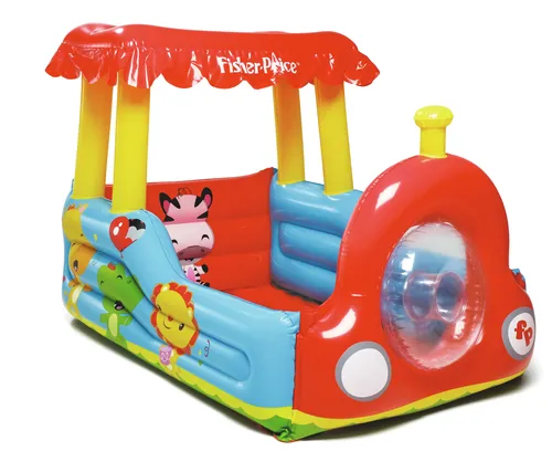 Compare Bestway Splash & Play Inflatable Ball Pit & Pool (50 Balls) with Bestway Train Ball Pit