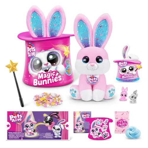 Compare IMC Toys 927131 Plush Toy with Pets Alive Magic Bunnies Plush Toy