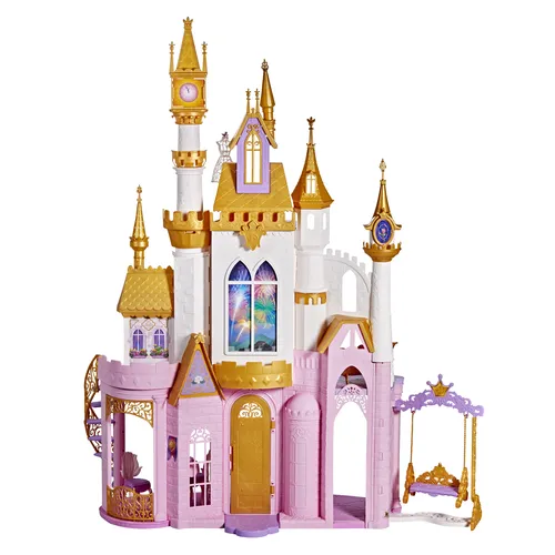 Compare Barbie Dollhouse Playset with Disney Princess Dollhouse F10595L0