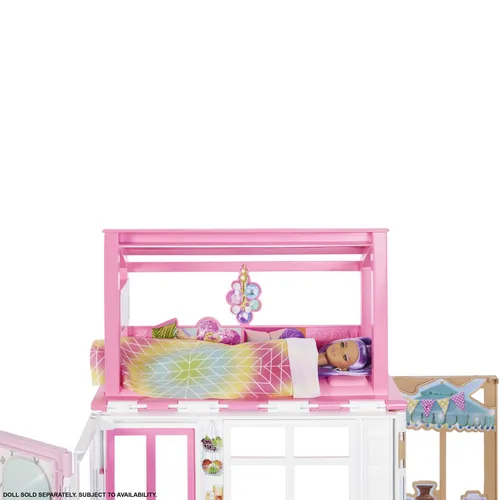Compare Barbie Dollhouse Playset with Disney Princess Dollhouse F10595L0