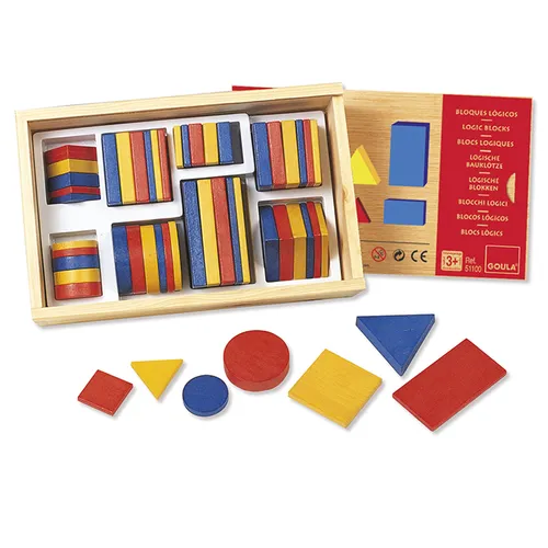 Compare Goula Logic Building Blocks 1 with Little Tikes Big Waffle Building Blocks
