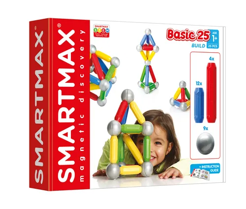 Compare Little Tikes Big Waffle Building Blocks with SmartMax Magnetic Building Blocks Basic 25
