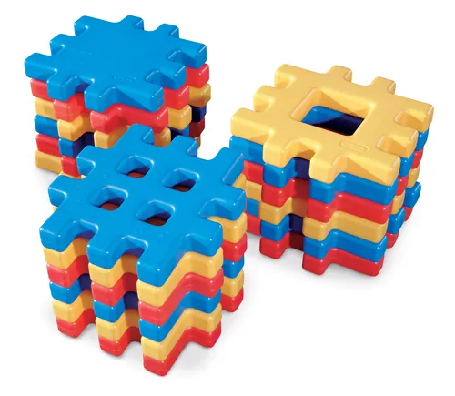 Compare Little Tikes Big Waffle Building Blocks with PAW Patrol Ionix Jr. Adventure Bay Building Blocks Playset