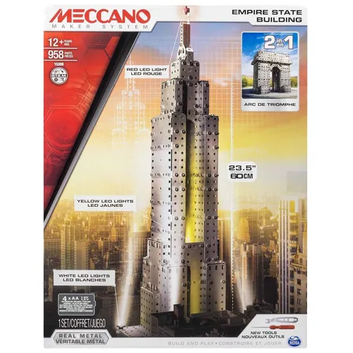 Image Meccano Empire State Building Set