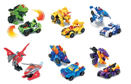 Compare VTech 80-408005 Play Vehicle with VTech Tut Tut Animo Play Vehicle 80-215305