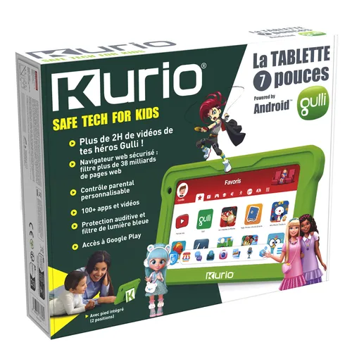 Compare Kurio DISET Connect 4 Kids' Tablet (32GB) with VTech KidiZoom Kids' Smartwatch 80-531885