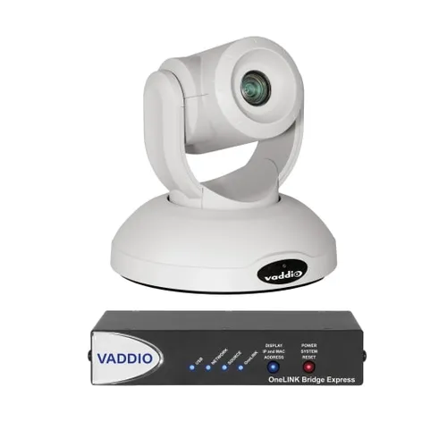 Compare Vaddio RoboSHOT 40 UHD OneLINK Bridge Express Video Conferencing System with Vaddio RoboSHOT 40 UHD OneLINK Bridge Express Video Conferencing System