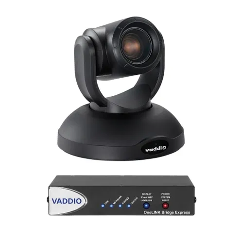 Compare Vaddio RoboSHOT 20 UHD OneLINK Bridge Express Video Conferencing System with Vaddio RoboSHOT 40 UHD OneLINK Bridge Express Video Conferencing System
