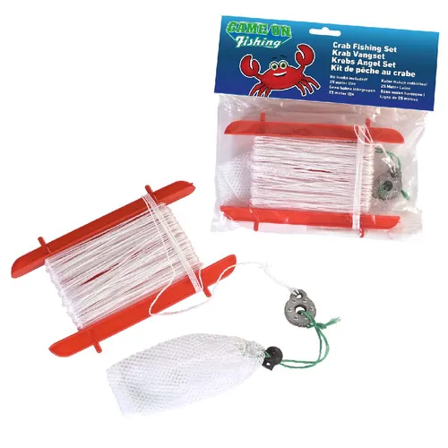 Compare Game On Fishing Crab Line with Game On Fishing Deluxe Starter Set with Storage Bag