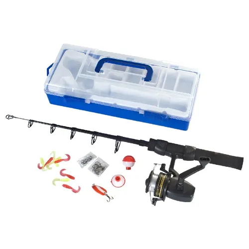 Compare Game On Fishing Combo Box with Game On Fishing Deluxe Starter Set with Storage Bag