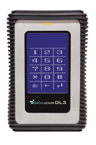 Origin Storage DataLocker 3 2TB Encrypted HDD, USB 3.0, 256-bit AES, PIN & RFID Authentication