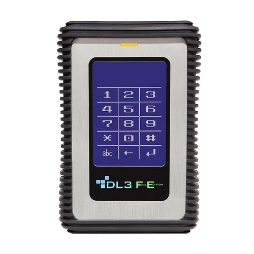Origin Storage DataLocker 3 FE 500GB Encrypted HDD with FIPS 140-2, Dual Crypto & RFID