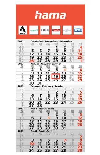 Compare Hama Calendar 00009331 with Hama Calendar 00009474