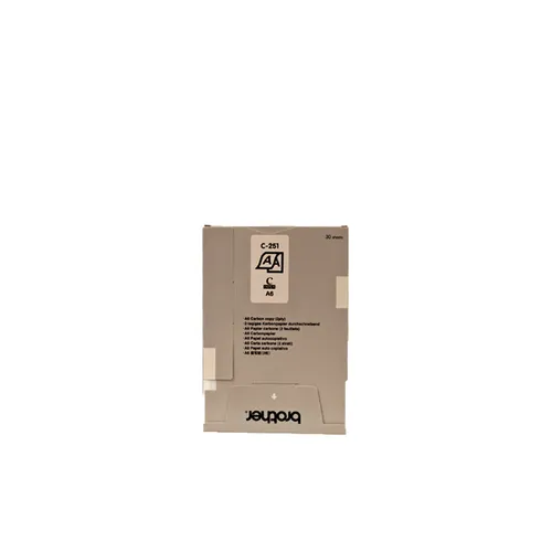 Compare Brother C251S Carbon with Brother C51 Carbon Paper, 30 Sheets, A7