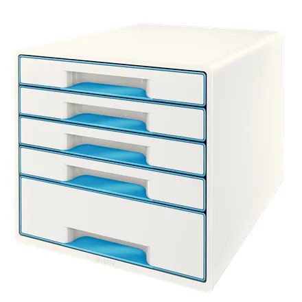 Compare Leitz WOW Cube 5-Drawer Cabinet with Leitz WOW Cube 5-Drawer Cabinet