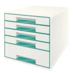 Leitz WOW Cube 5-Drawer Cabinet