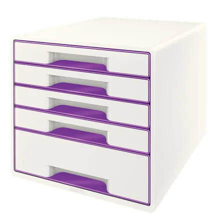 Compare Leitz WOW Cube 5-Drawer Cabinet with Leitz WOW Cube 5-Drawer Cabinet