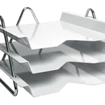 Zenith 830 White Metal Stapler