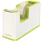 Leitz WOW Tape Dispenser, Polystyrene, Green Metallic