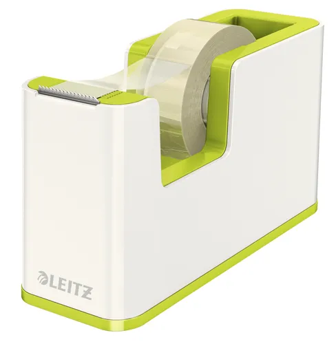 Leitz WOW Tape Dispenser, Polystyrene, Green Metallic