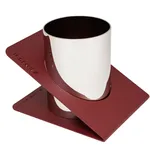 Zenith 820 Metal Pen/Pencil Holder, Nickel Bordeaux Silver
