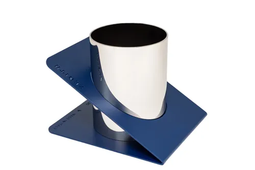 Compare Rexel JOY Pen Holder, Blissful Blue with Zenith 820 Metal Pen/Pencil Holder, Nickel Blue Silver