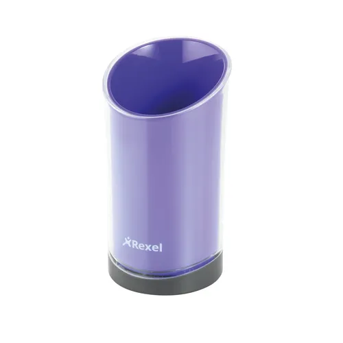 Compare Rexel JOY Pen Holder, Blissful Blue with Rexel JOY Pen Holder, Perfect Purple