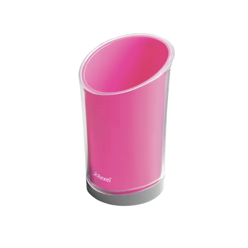 Compare Rexel JOY Pen Holder, Blissful Blue with Rexel JOY Pen Holder, Pretty Pink