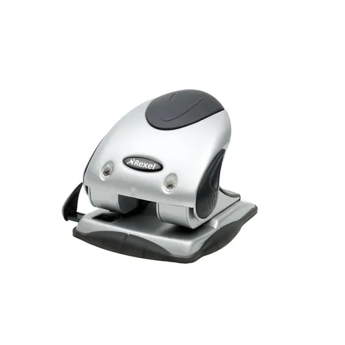 Compare Rexel Precision 215 Two-Hole Punch, Silver/Black with Rexel Precision 240 Two-Hole Punch, Silver/Black