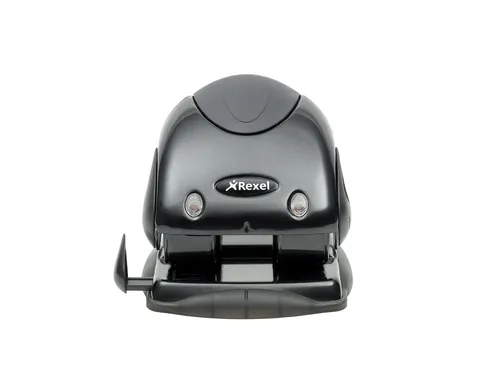 Compare Rexel Precision 215 Two-Hole Punch, Silver/Black with Rexel Precision 240 Two-Hole Punch, Black