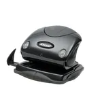 Rexel Precision 215 Two-Hole Punch, Black