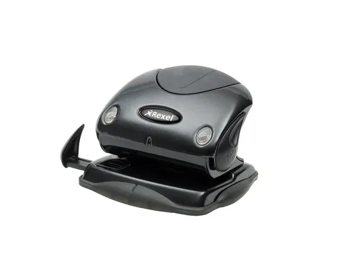 Compare Rexel Precision 215 Two-Hole Punch, Black with Rexel Precision 215 Two-Hole Punch, Silver/Black