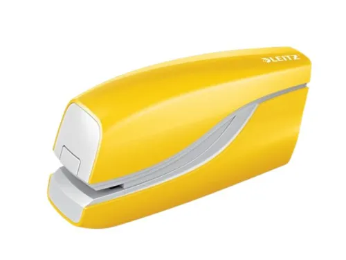 Compare Leitz WOW 5566 Battery-powered Stapler with Rexel Stella 70 Electric Cartridge Stapler, Silver/Black
