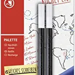 STABILO PALETTE Retractable Rollerball Pen with Clip, 10 pcs