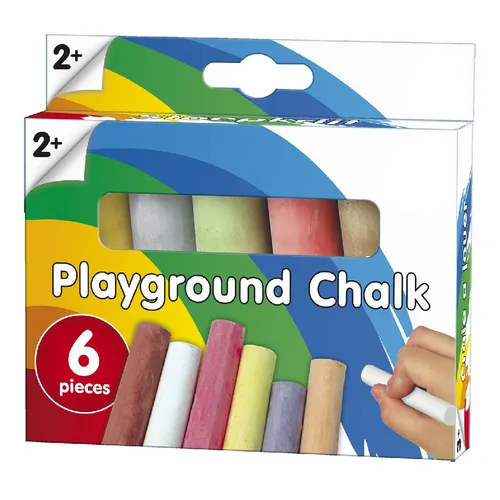 Image Van der Meulen Sidewalk Chalk, 6 Pieces